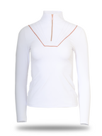 Maya White Pleated Base Layer