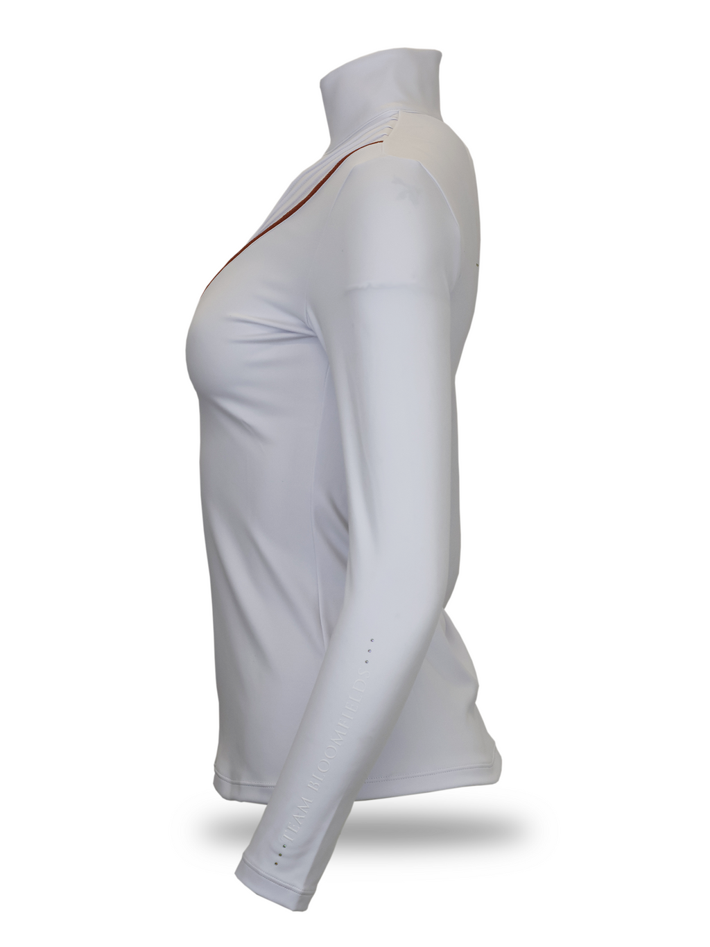 Maya White Pleated Base Layer