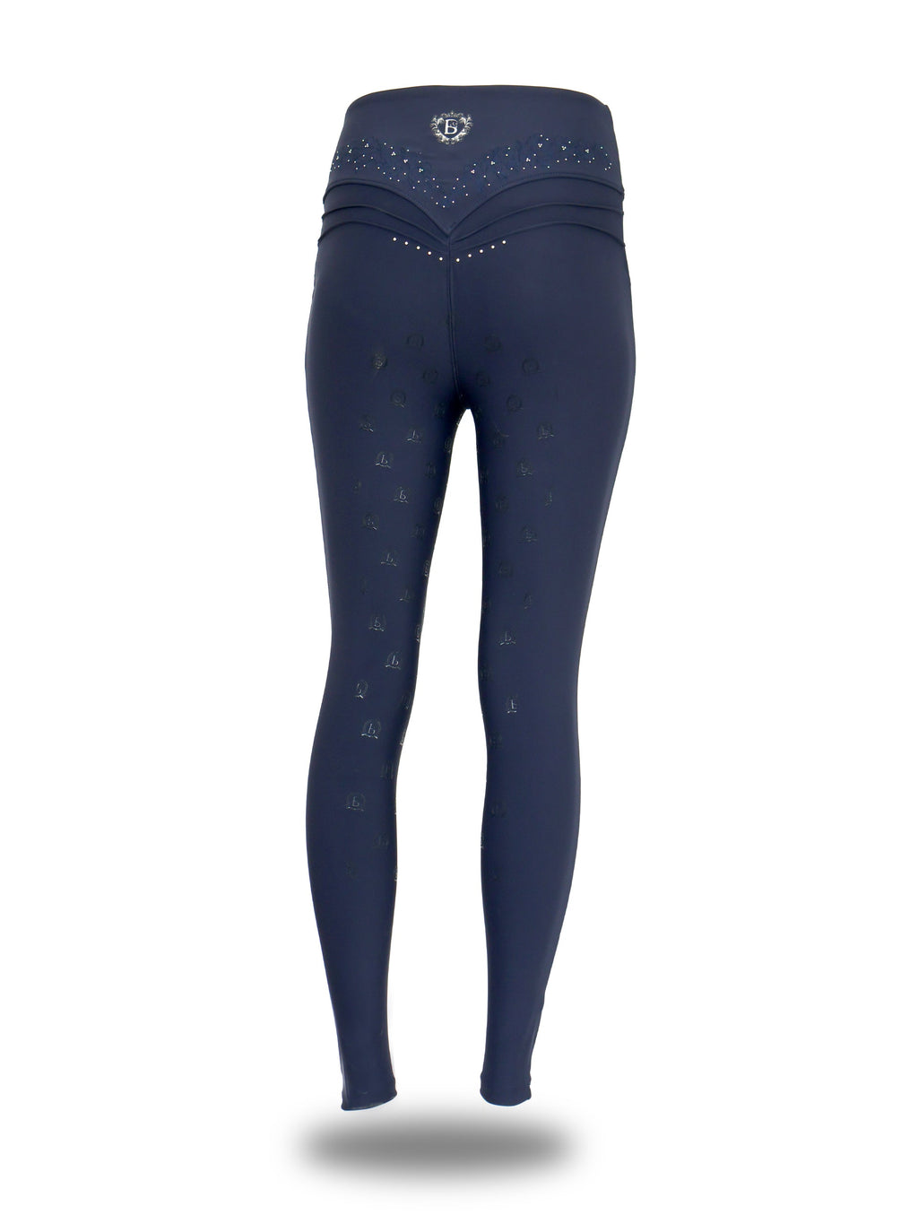 Navy Anemone Leggings