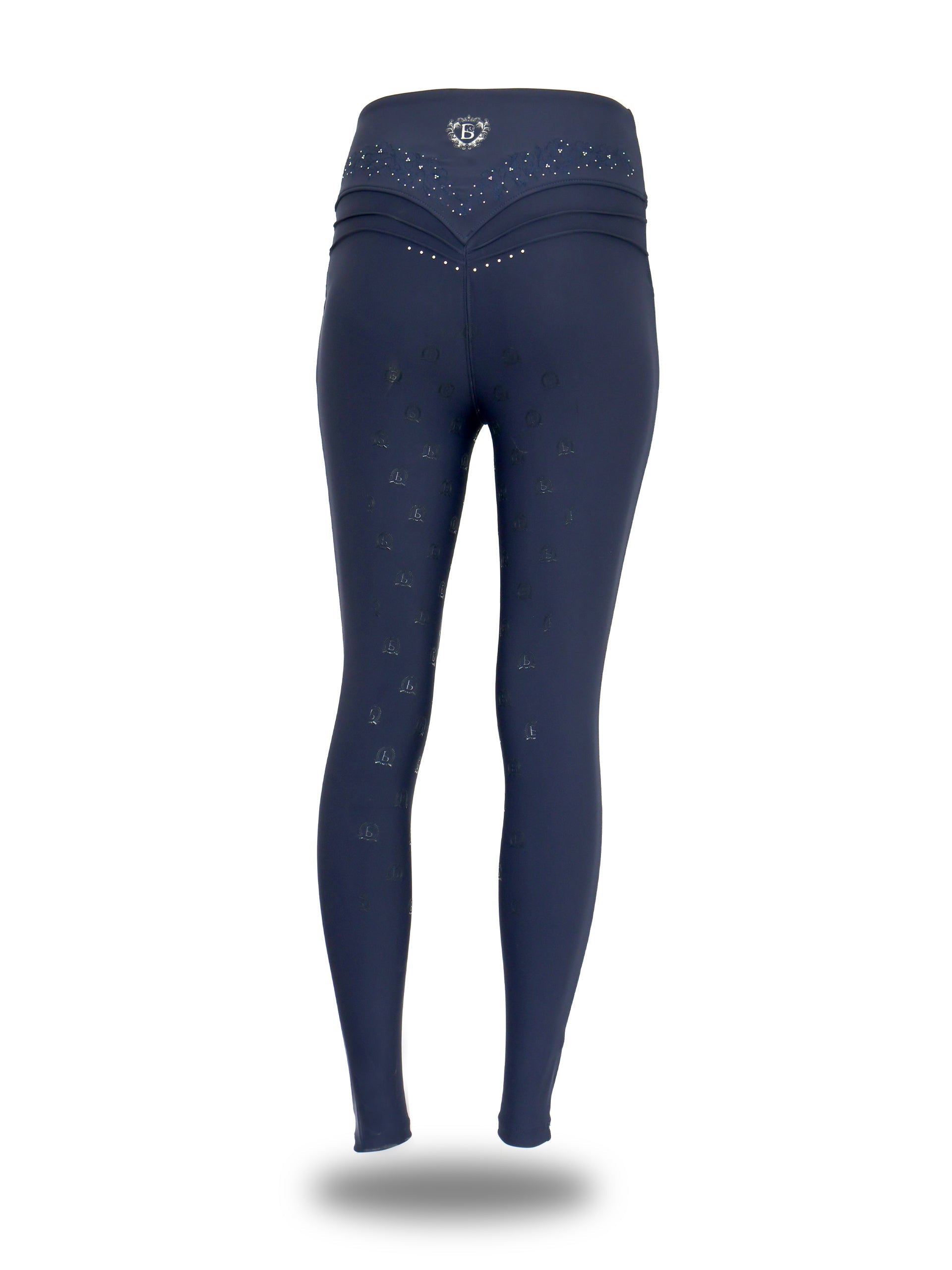 Navy Anemone Leggings