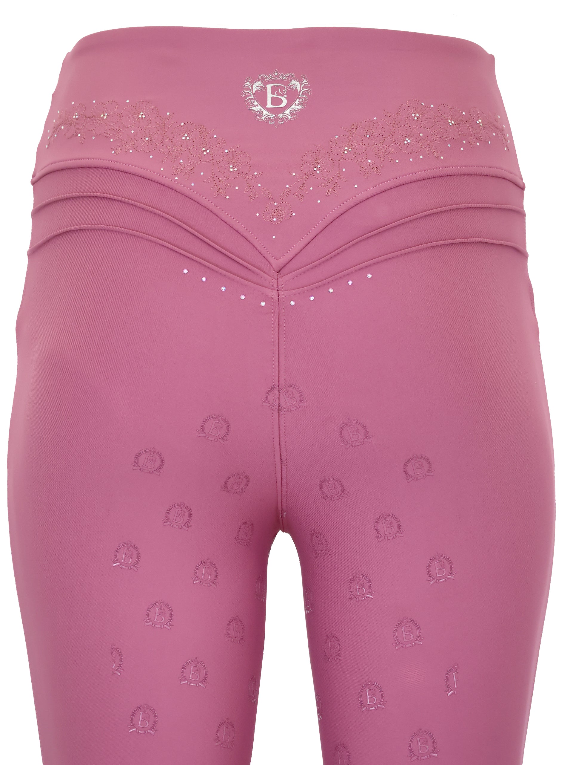 Kids Old Rose Anemone Leggings