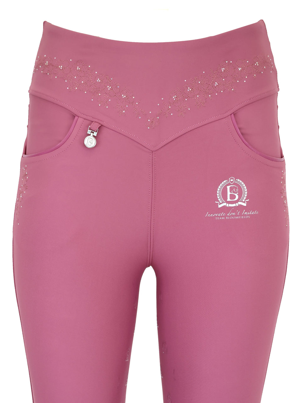 Kids Old Rose Anemone Leggings