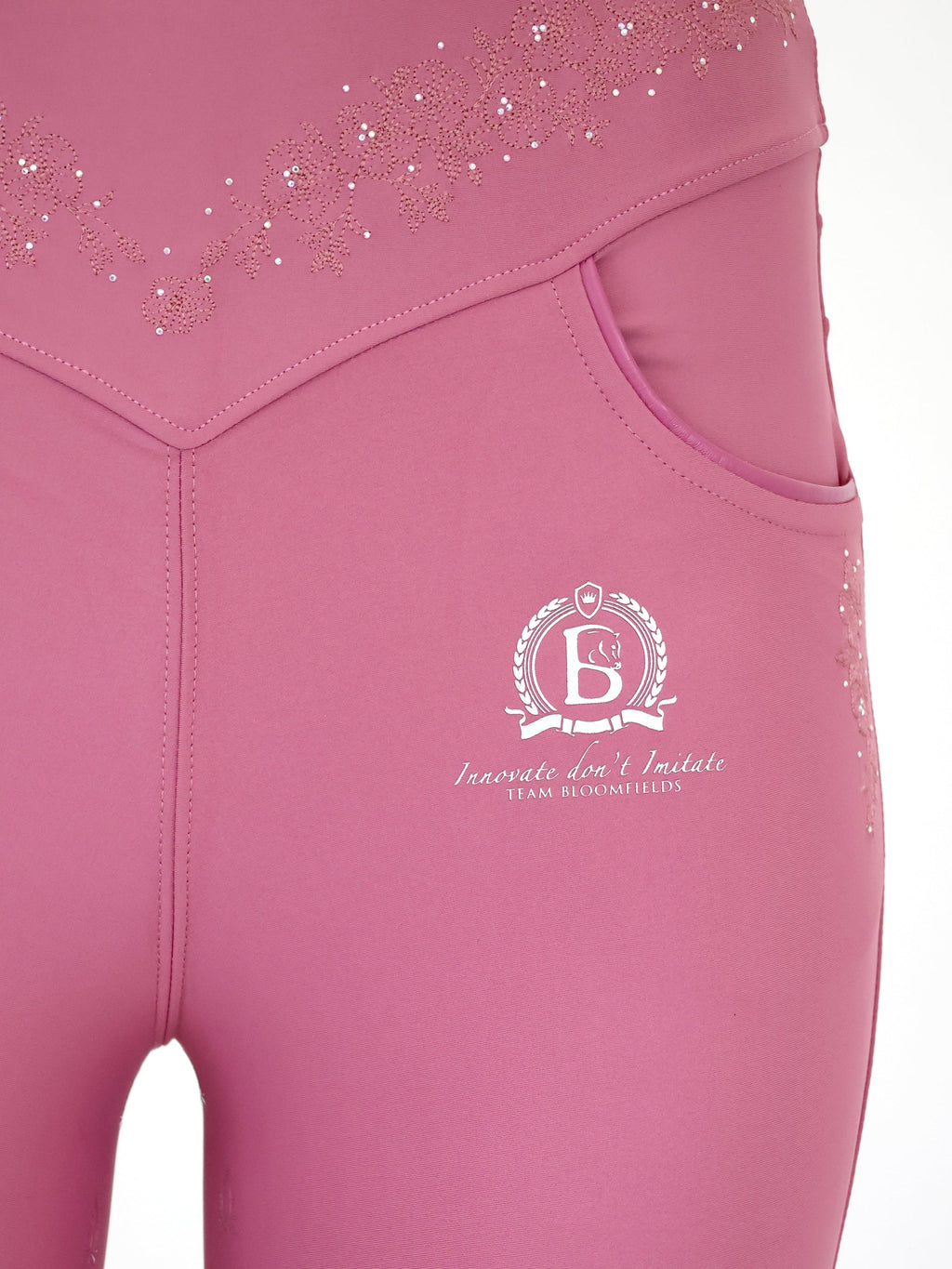 Kids Old Rose Anemone Leggings