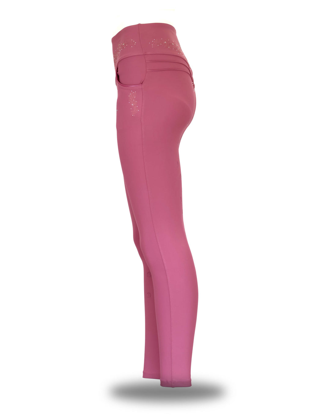 Kids Old Rose Anemone Leggings