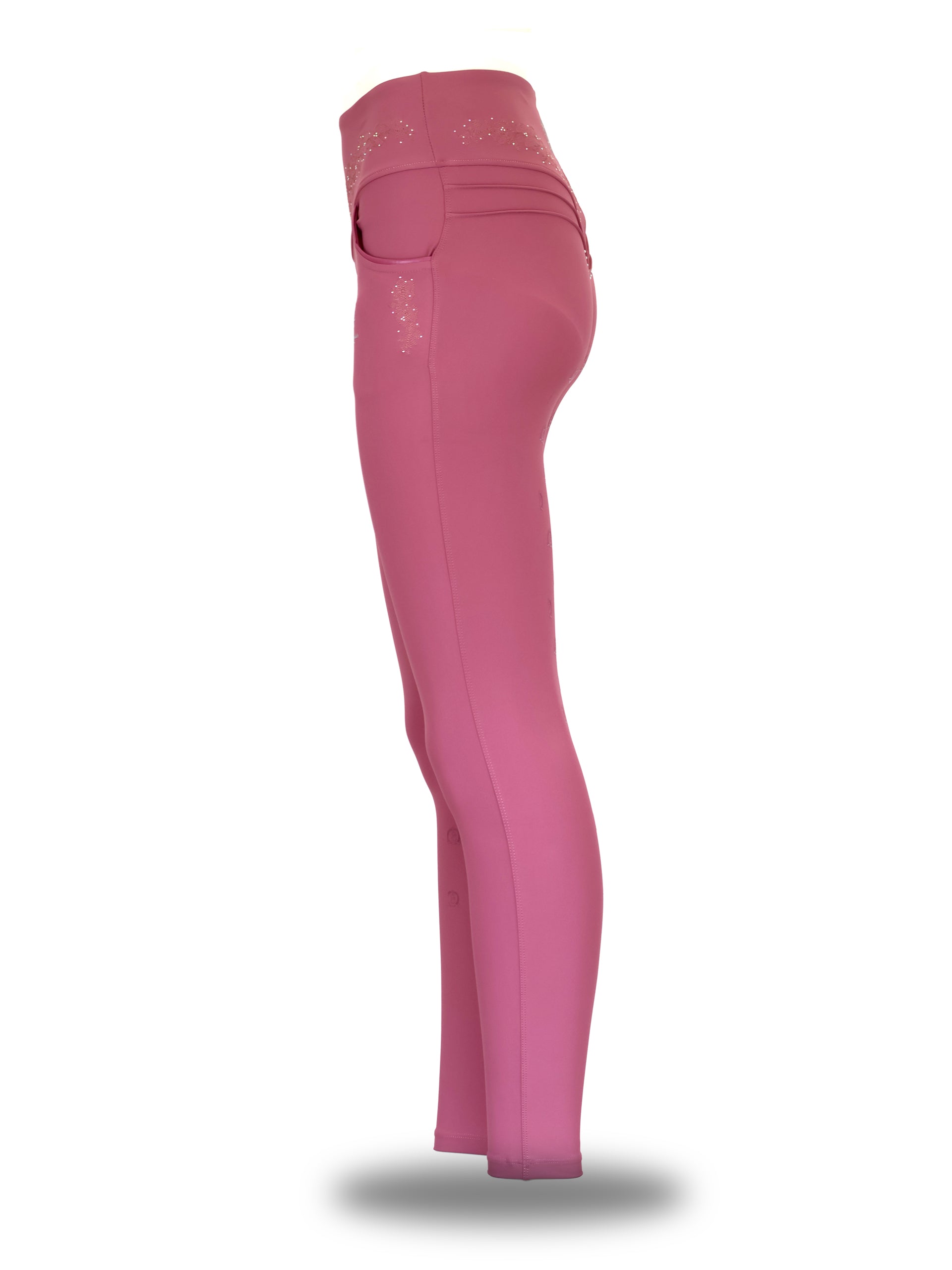 Old Rose Anemone Leggings