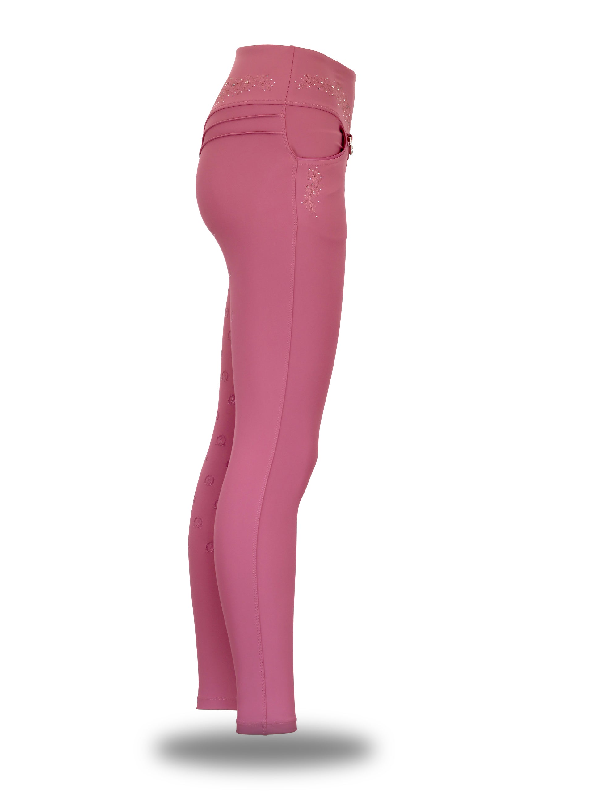 Kids Old Rose Anemone Leggings