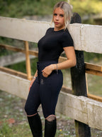 Navy Anemone Breeches