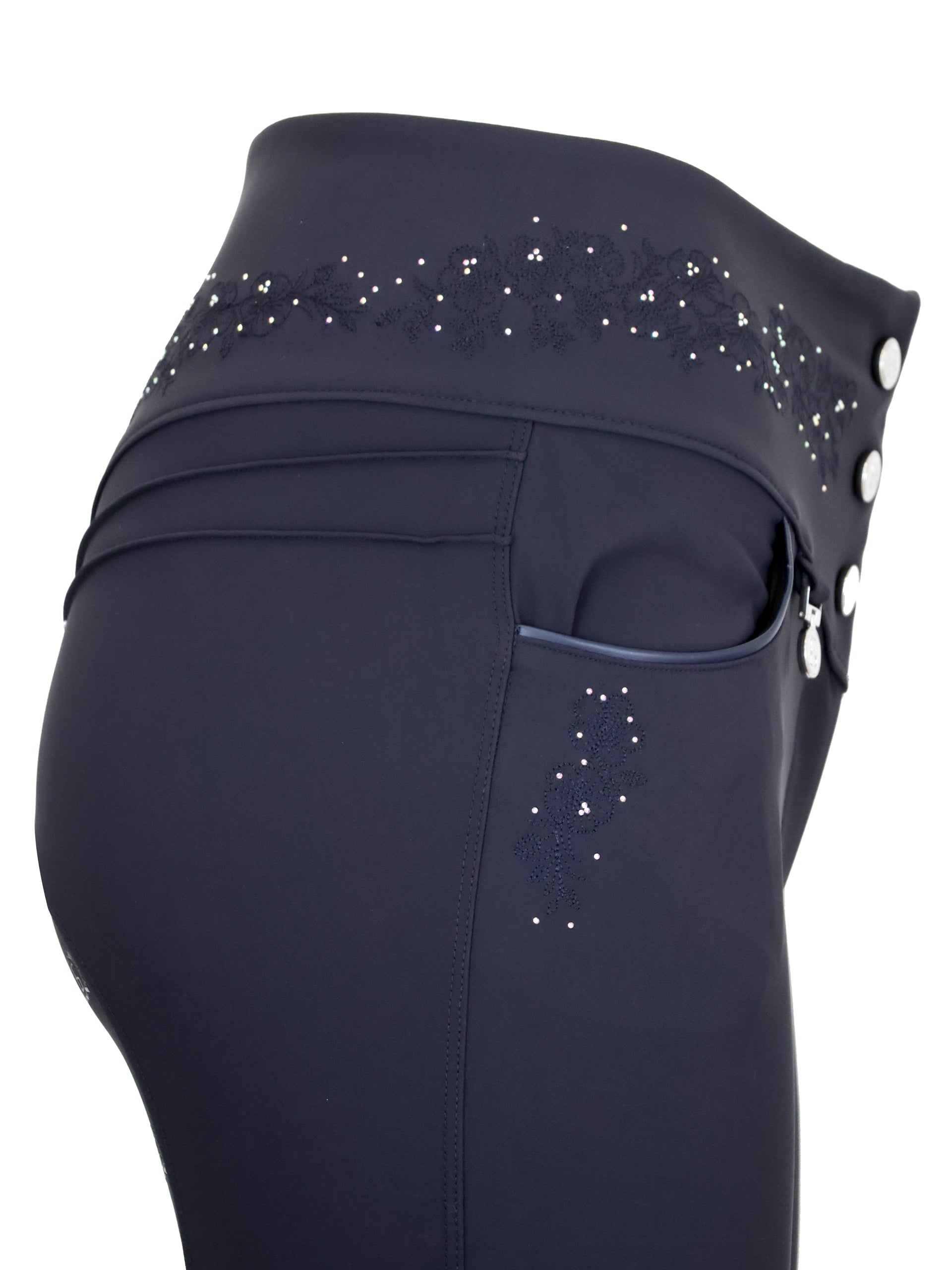 Navy Anemone Breeches