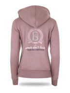 Kids Arabella Heather Double Collar Fitted Zip Hoodie