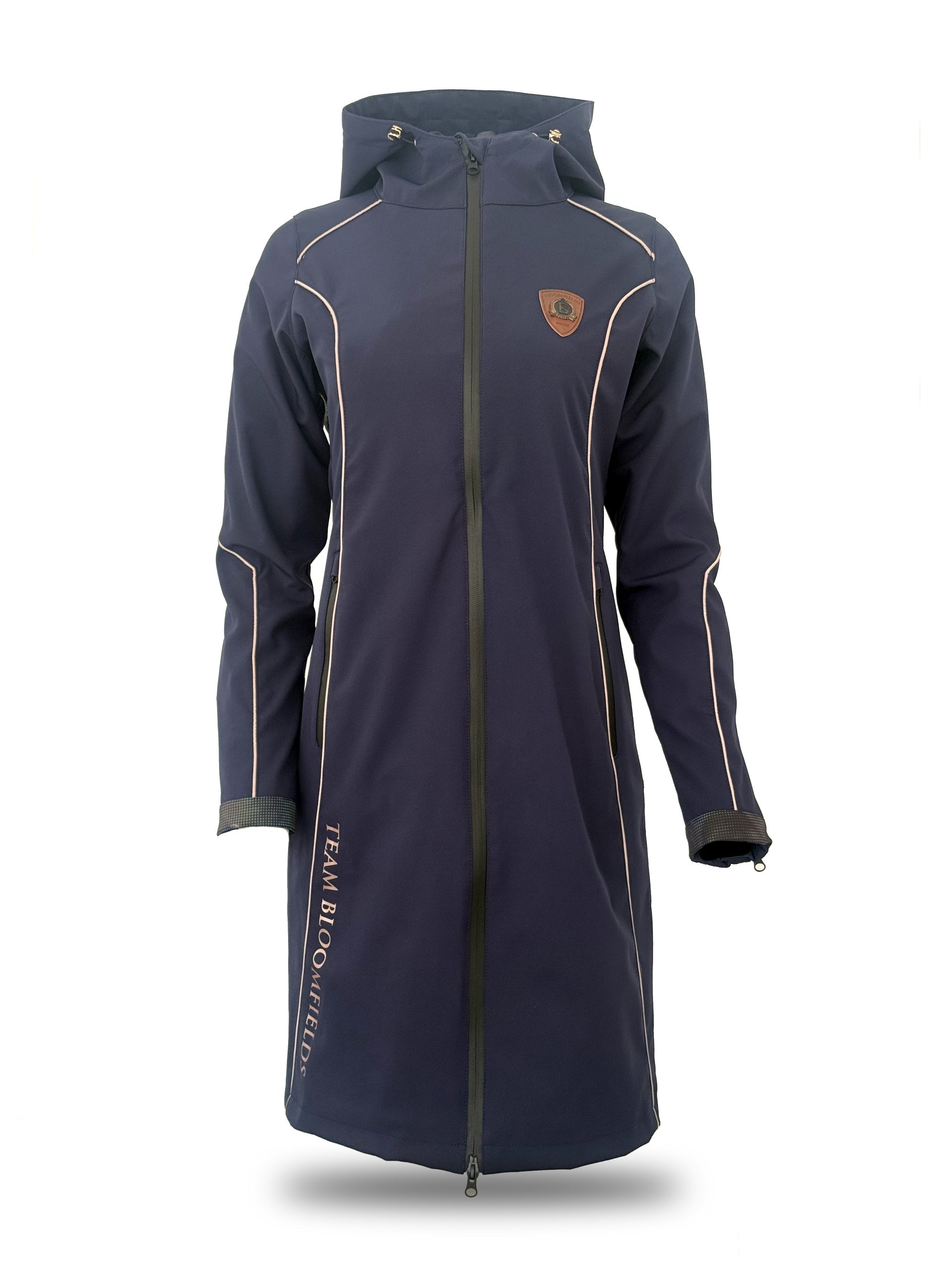 Faye Navy Long Coat