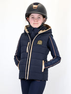 Kids Legacy Navy & Champagne Gilet