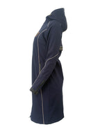 Faye Navy Long Coat