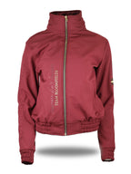 Kids Felicity Burgundy Showerproof Jacket