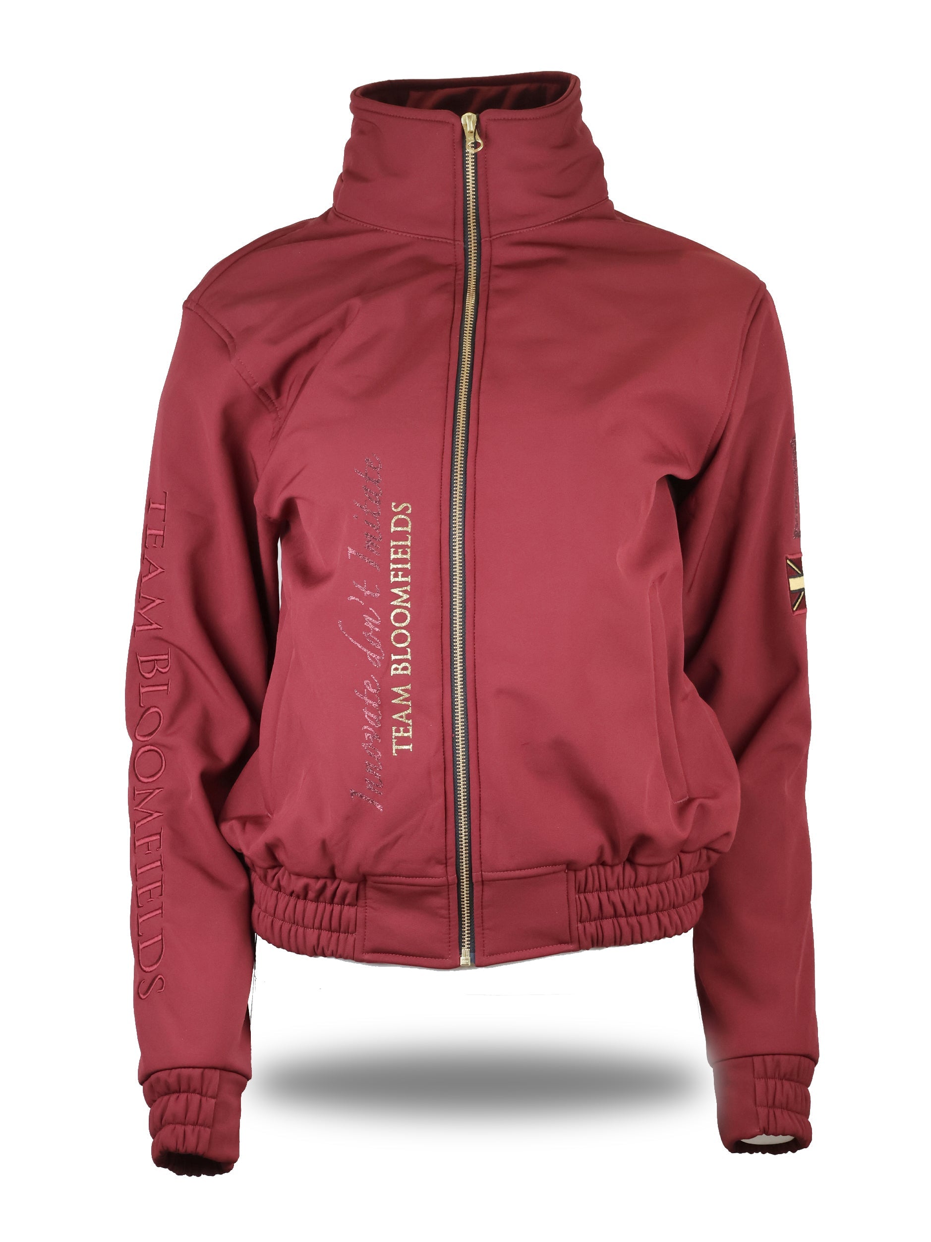 Kids Felicity Burgundy Showerproof Jacket