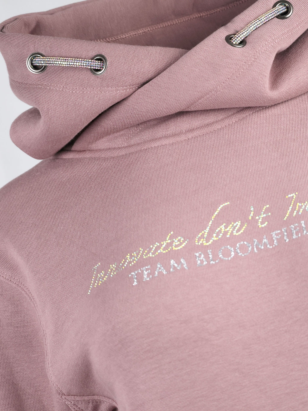 Kids Amelia Heather Cross Necked Hoodie