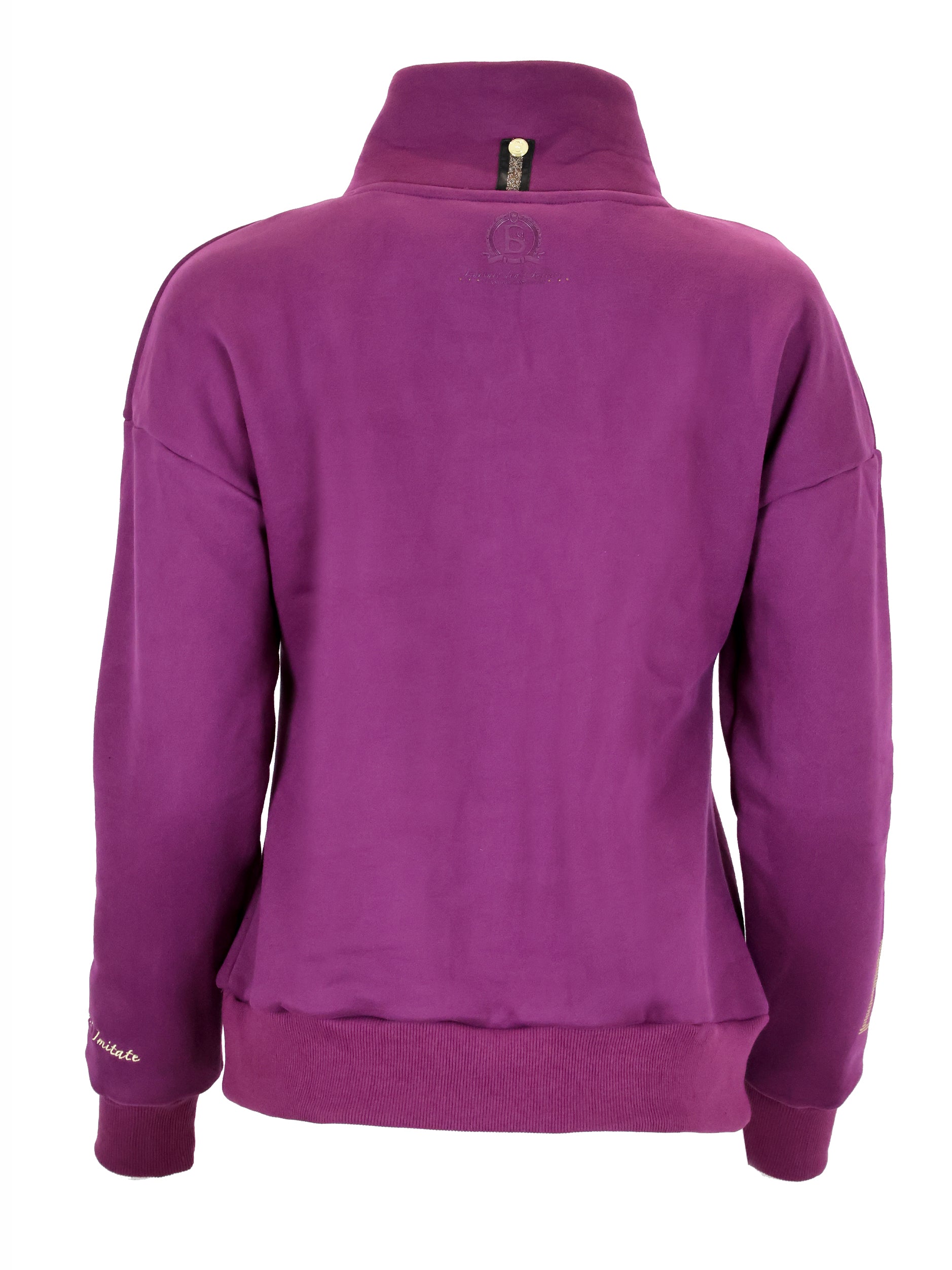 Vanessa V Neck Top In Plum