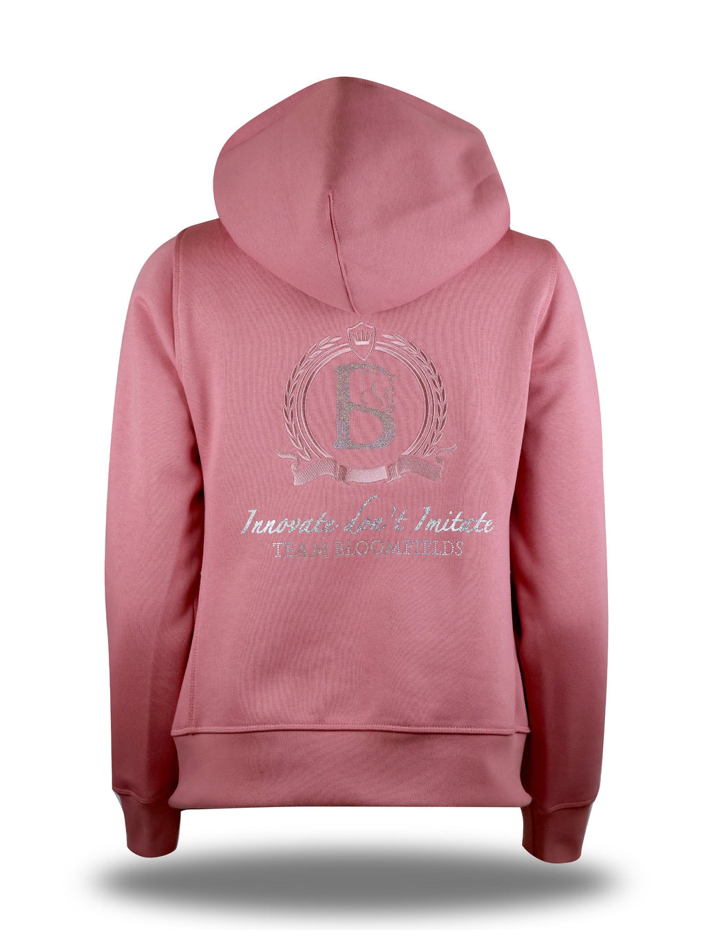 Amelia Apricot Cross Necked Hoodie