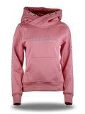 Amelia Apricot Cross Necked Hoodie