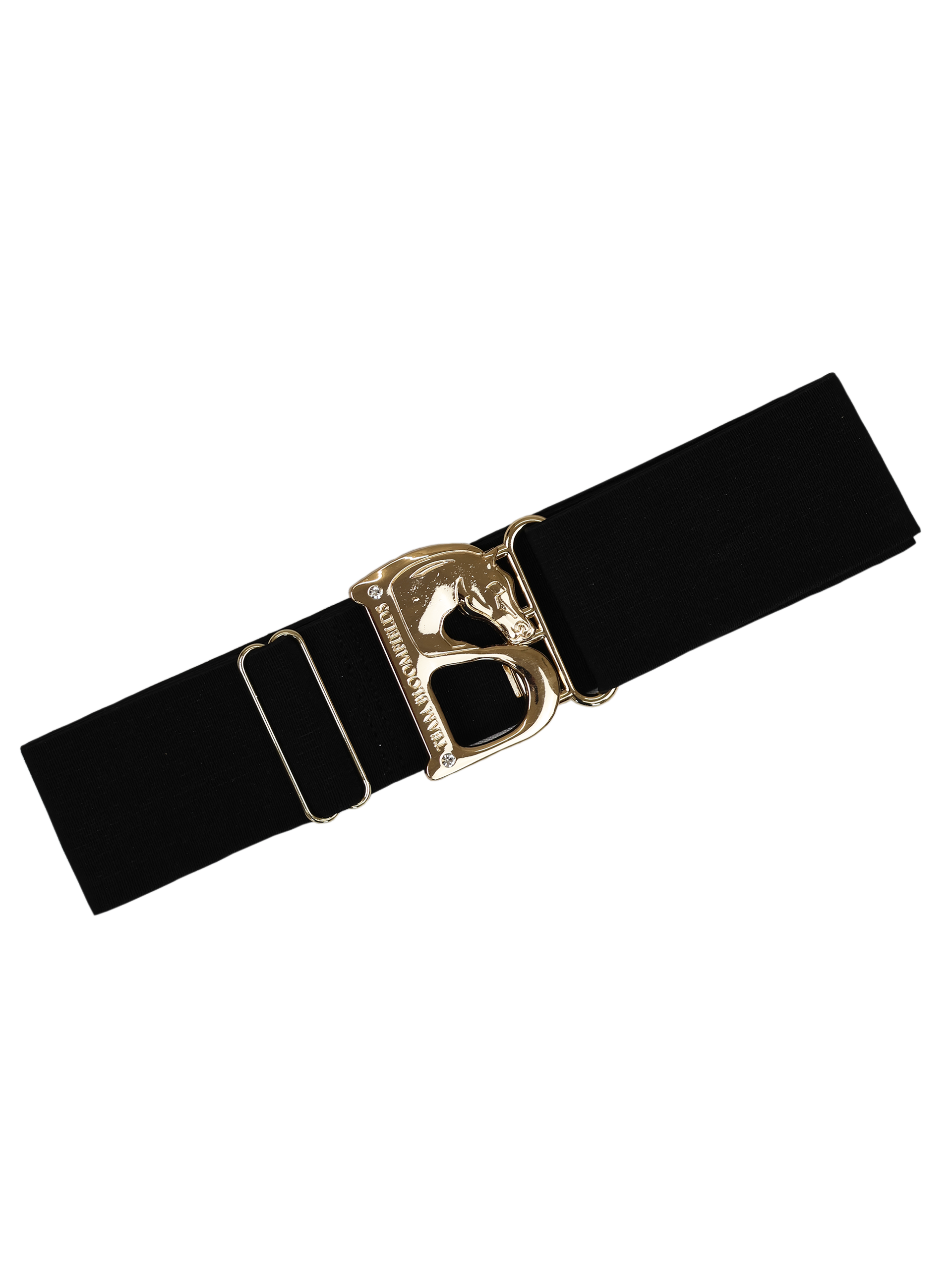 Belt - Black with Gold B