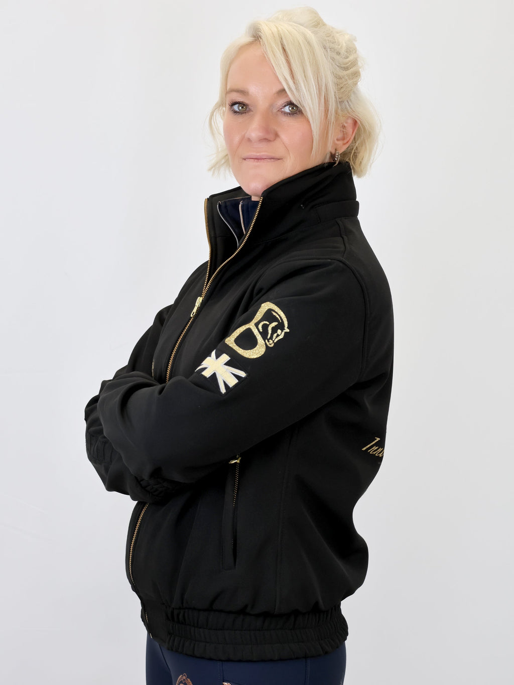 Felicity Black Showerproof Jacket