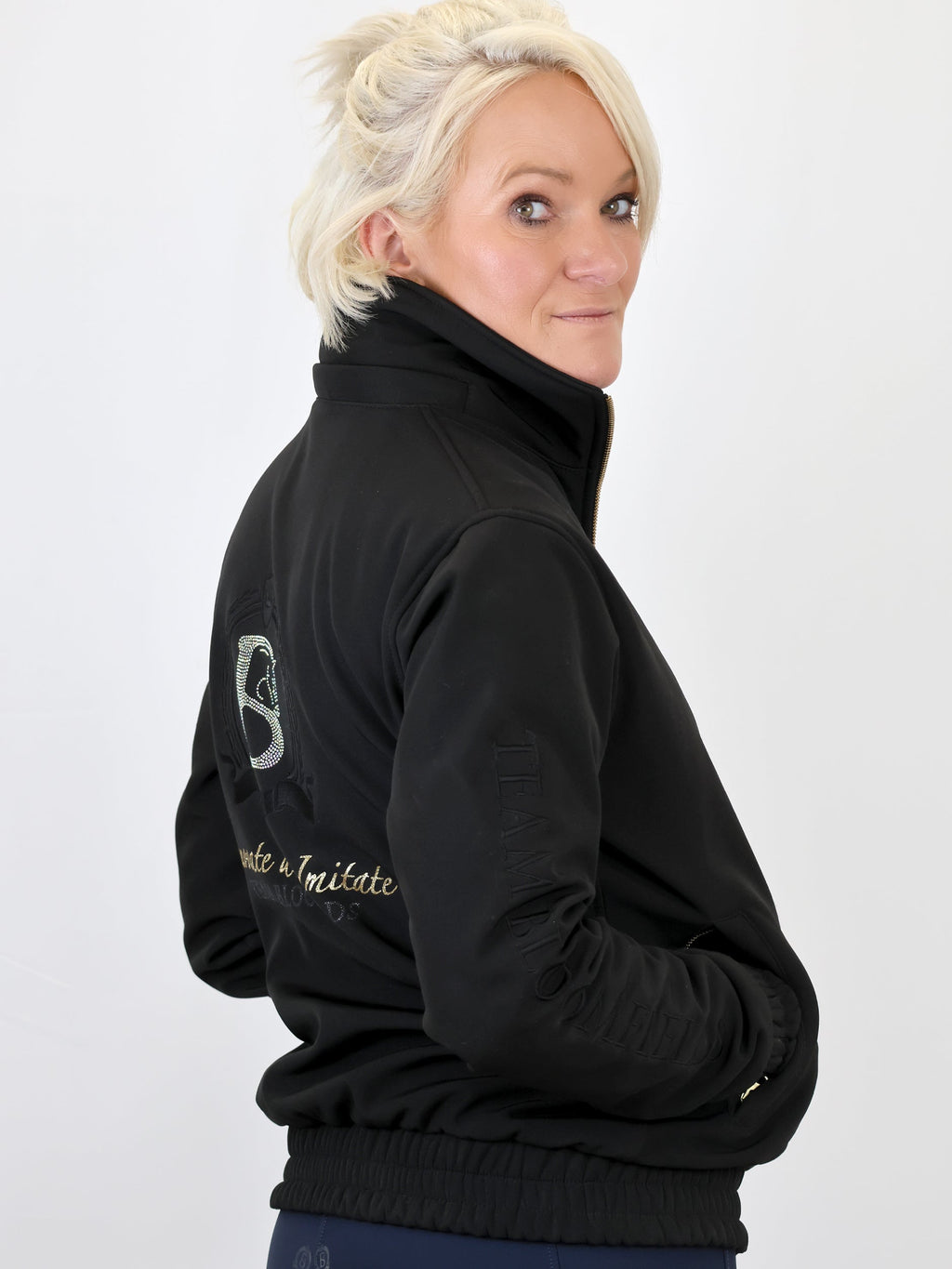 Felicity Black Showerproof Jacket