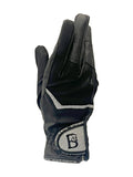 Gloves - Sparkle Black & Silver