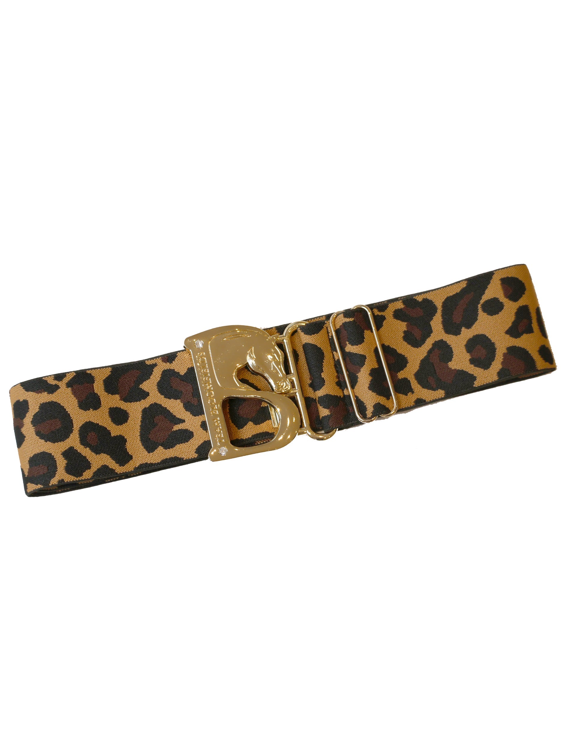 Belt - Leopard Print Gold B
