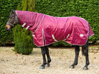 100g Stable Rug With Detachable Neck - Burgundy