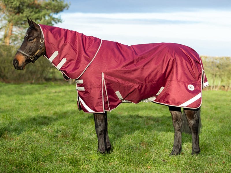 200G Detachable Neck Turnout Rug - Burgundy