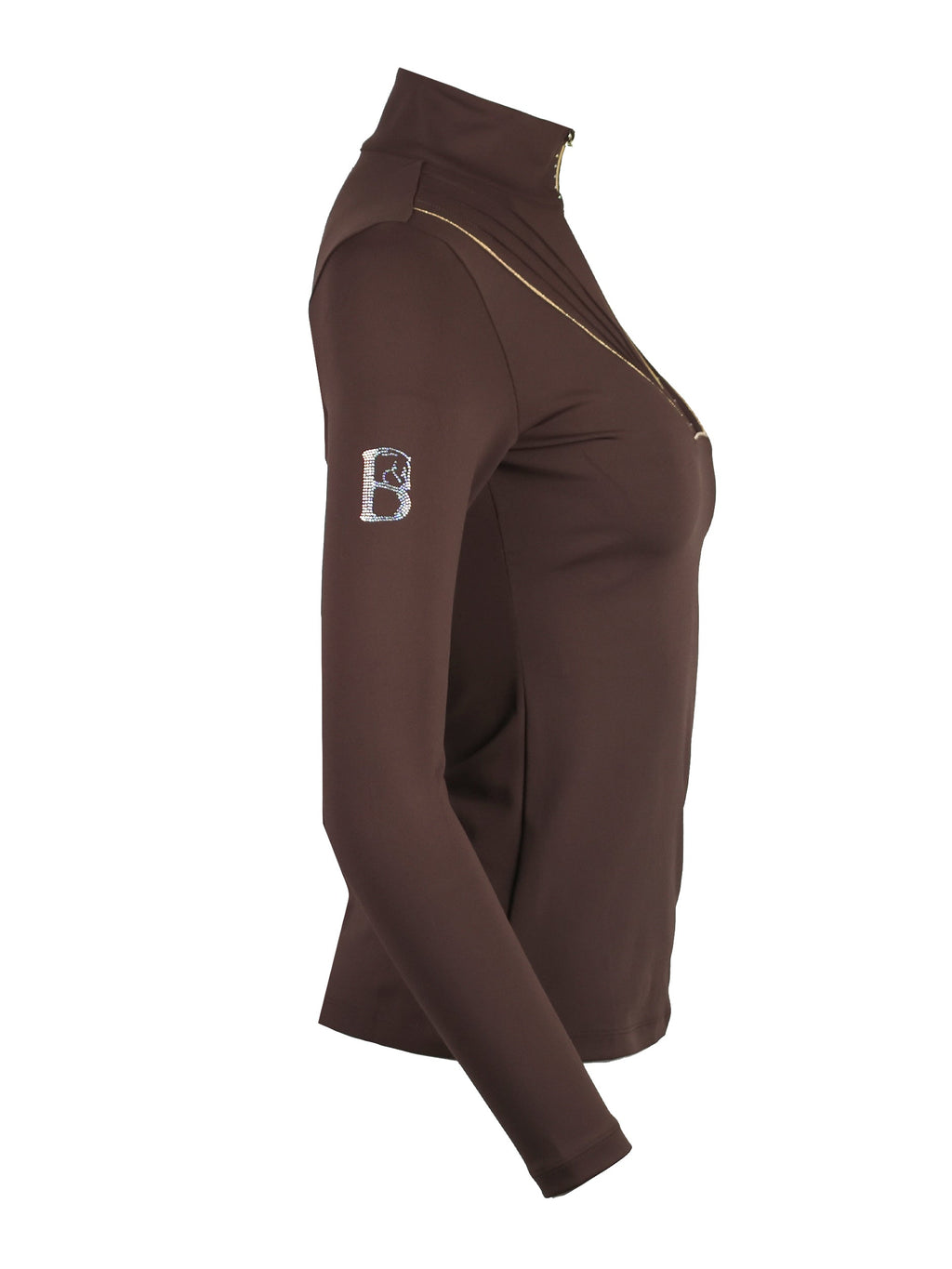 Kids Maya Chocolate Pleated Base Layer