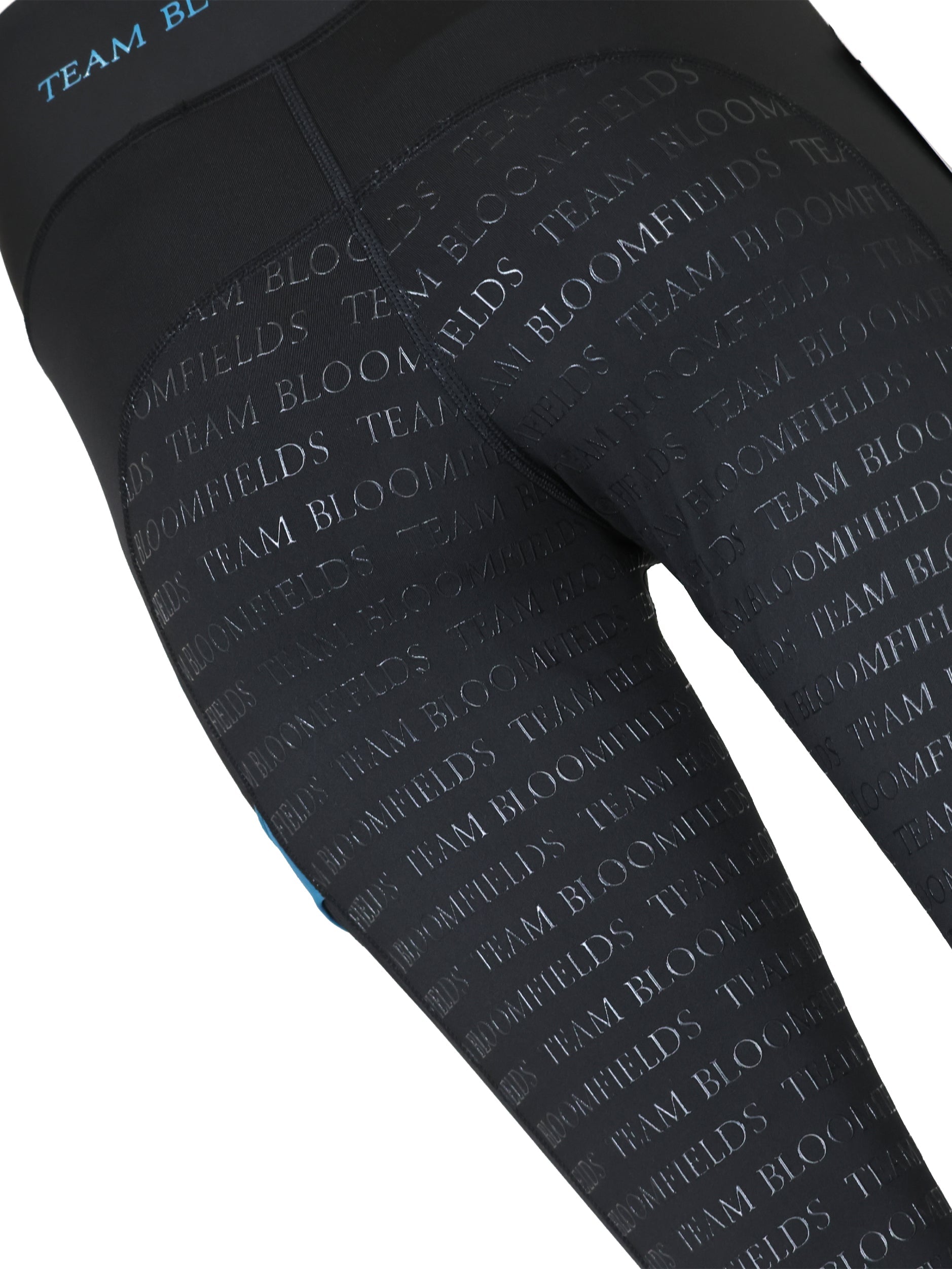 Kids Leonora Black & Peacock Leggings