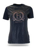 Celine Navy Crystal T-Shirts