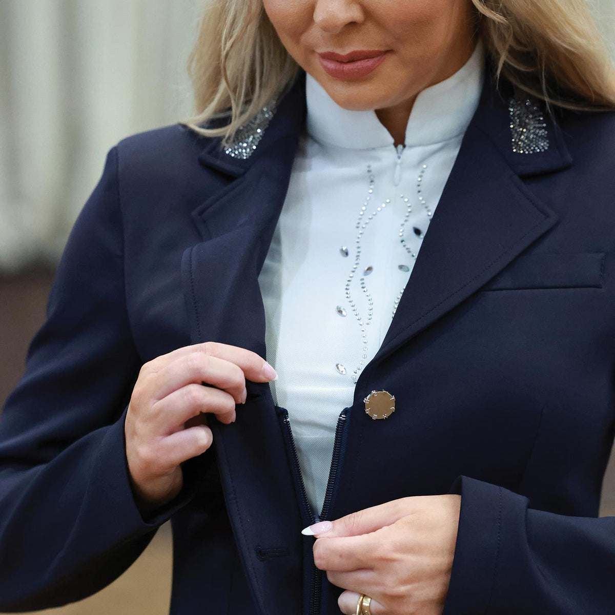 Crystal Cut-Away Dressage Competition Jacket