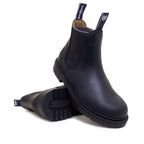 Detroit Steel Toe Cap Work Boots -  Black