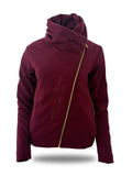 Selena Mulberry Fleece Jacket