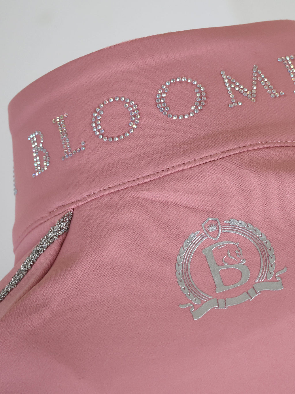 Kids Chloe Pink Crystal Base Layer With Long Sleeves