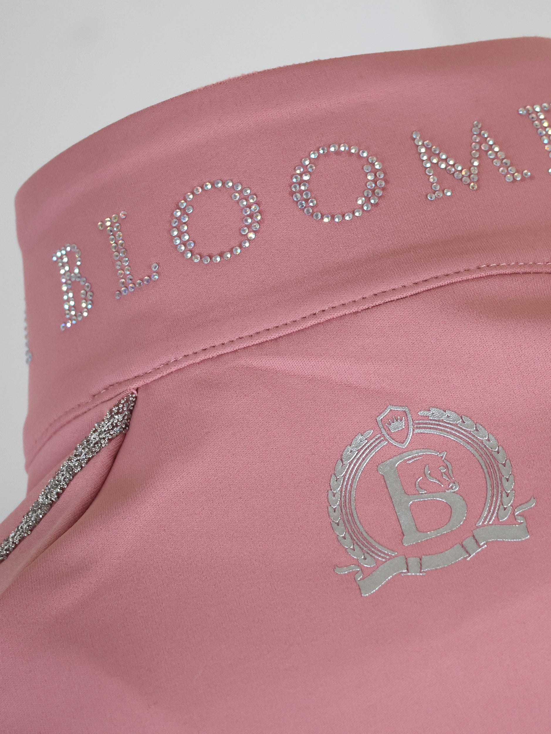 Kids Chloe Pink Crystal Base Layer With Long Sleeves