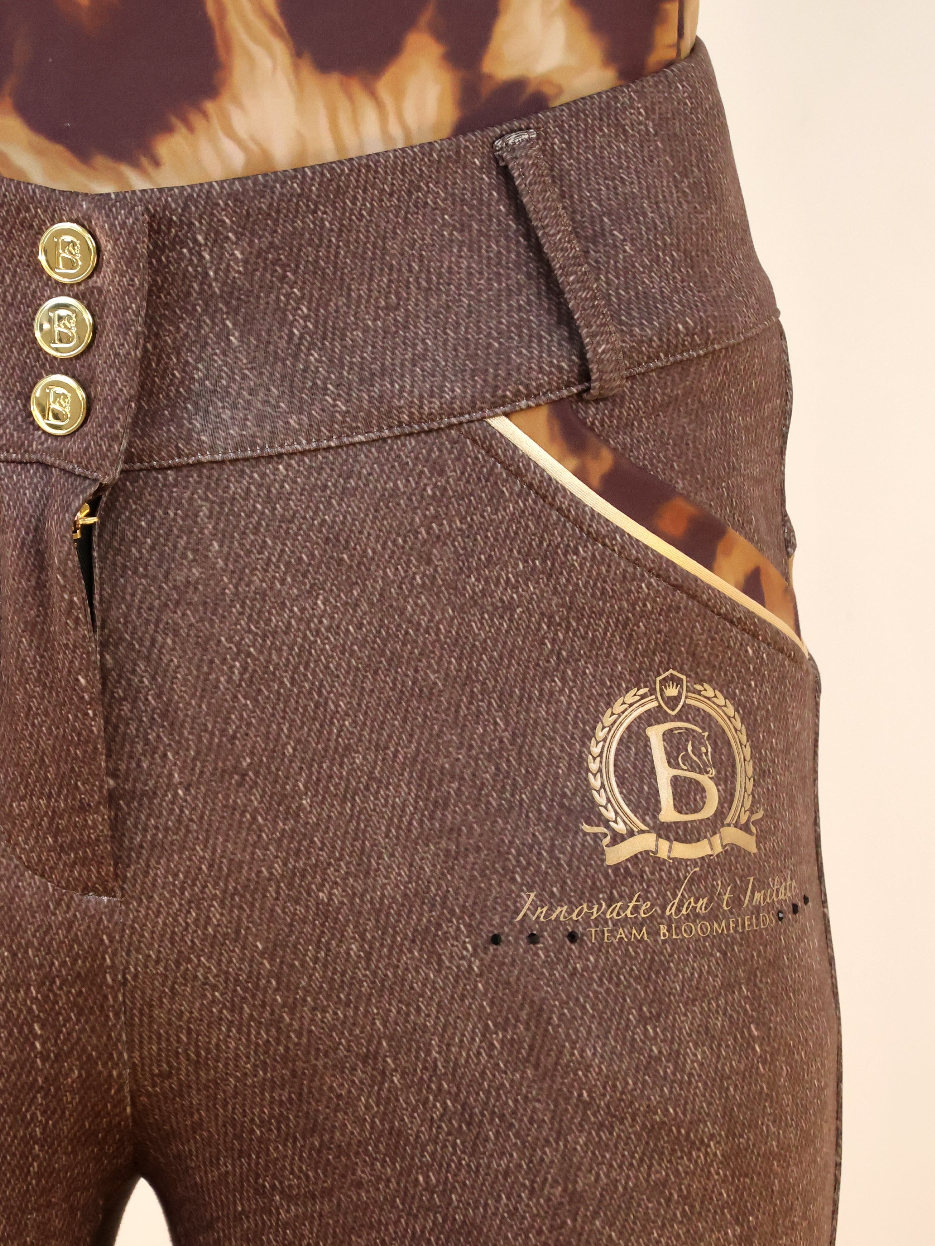 Kids Leopard & Brown Breeches