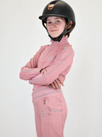 Kids Celeste Pink Crystal leggings