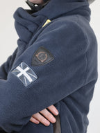 Kids Selena Navy Fleece Jacket