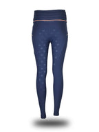 Kids Maya Navy Pleated leggings