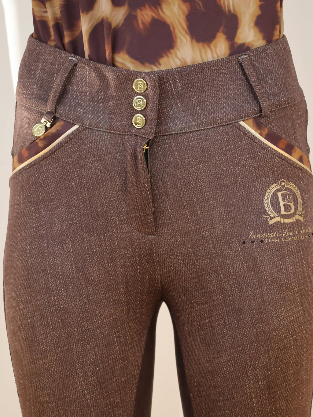 Kids Leopard & Brown Breeches