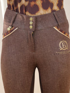 Kids Leopard & Brown Breeches