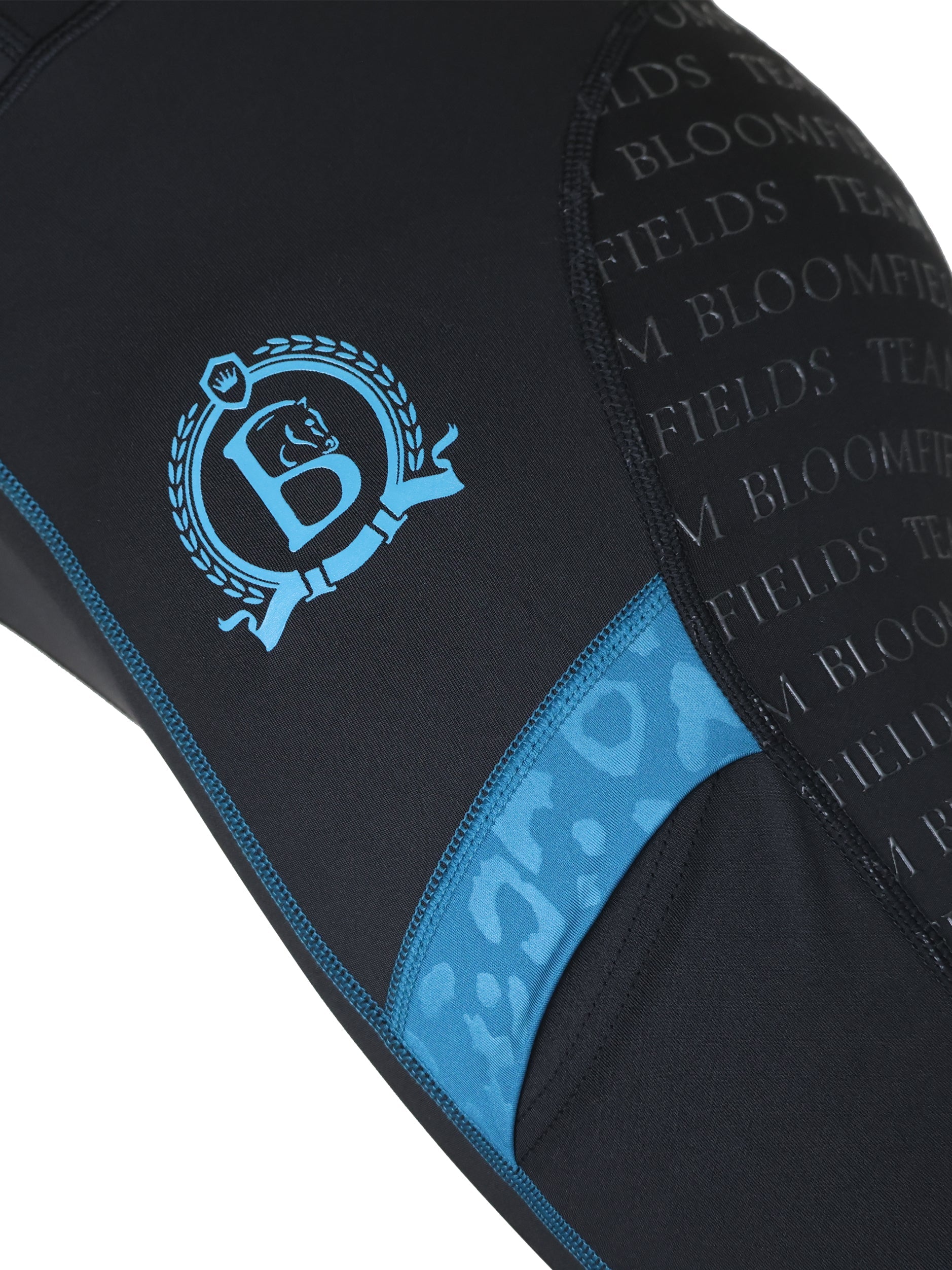 Kids Leonora Black & Peacock Leggings