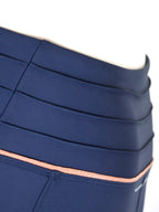 Kids Maya Navy Pleated leggings
