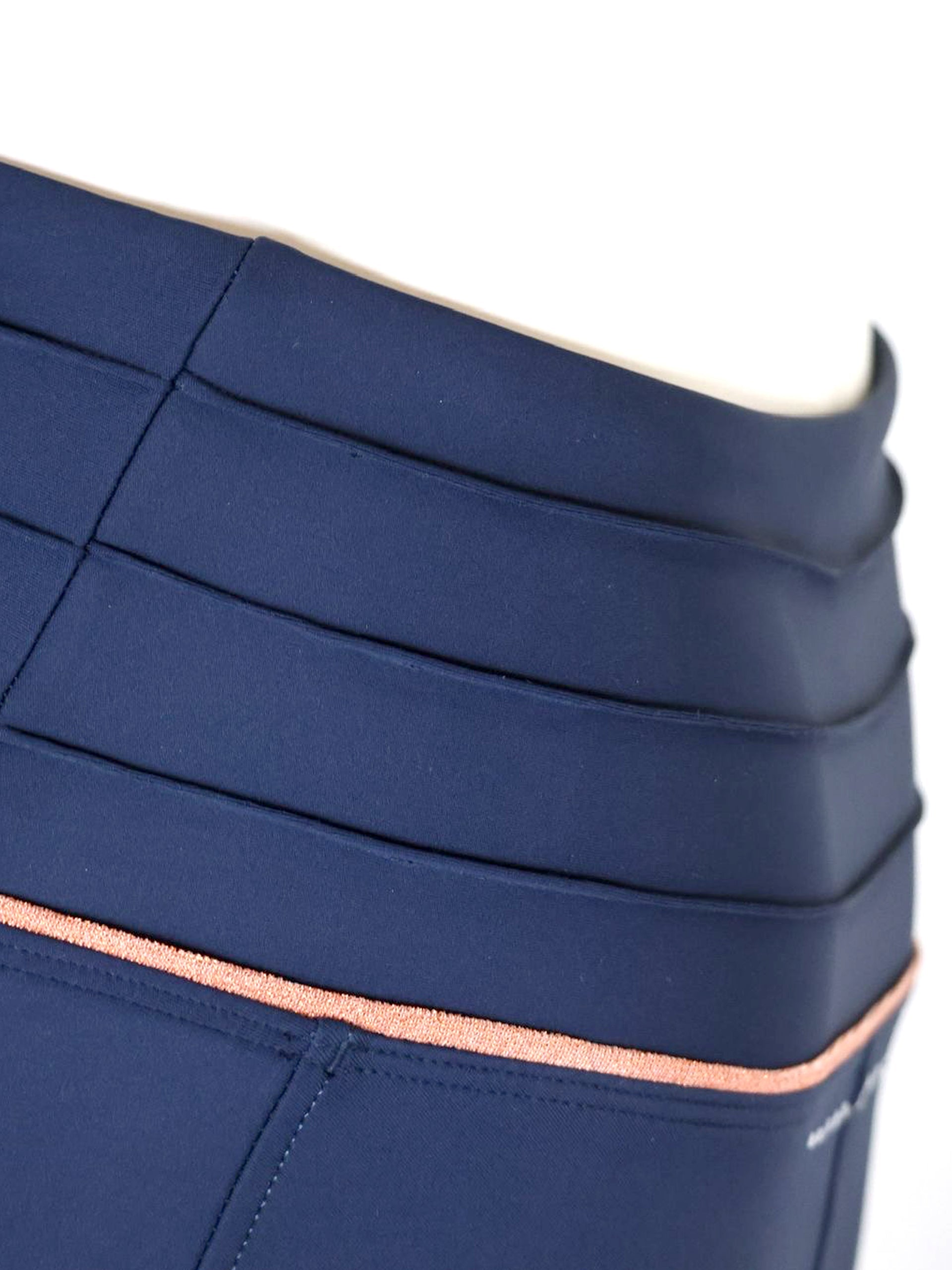 Kids Maya Navy Pleated leggings