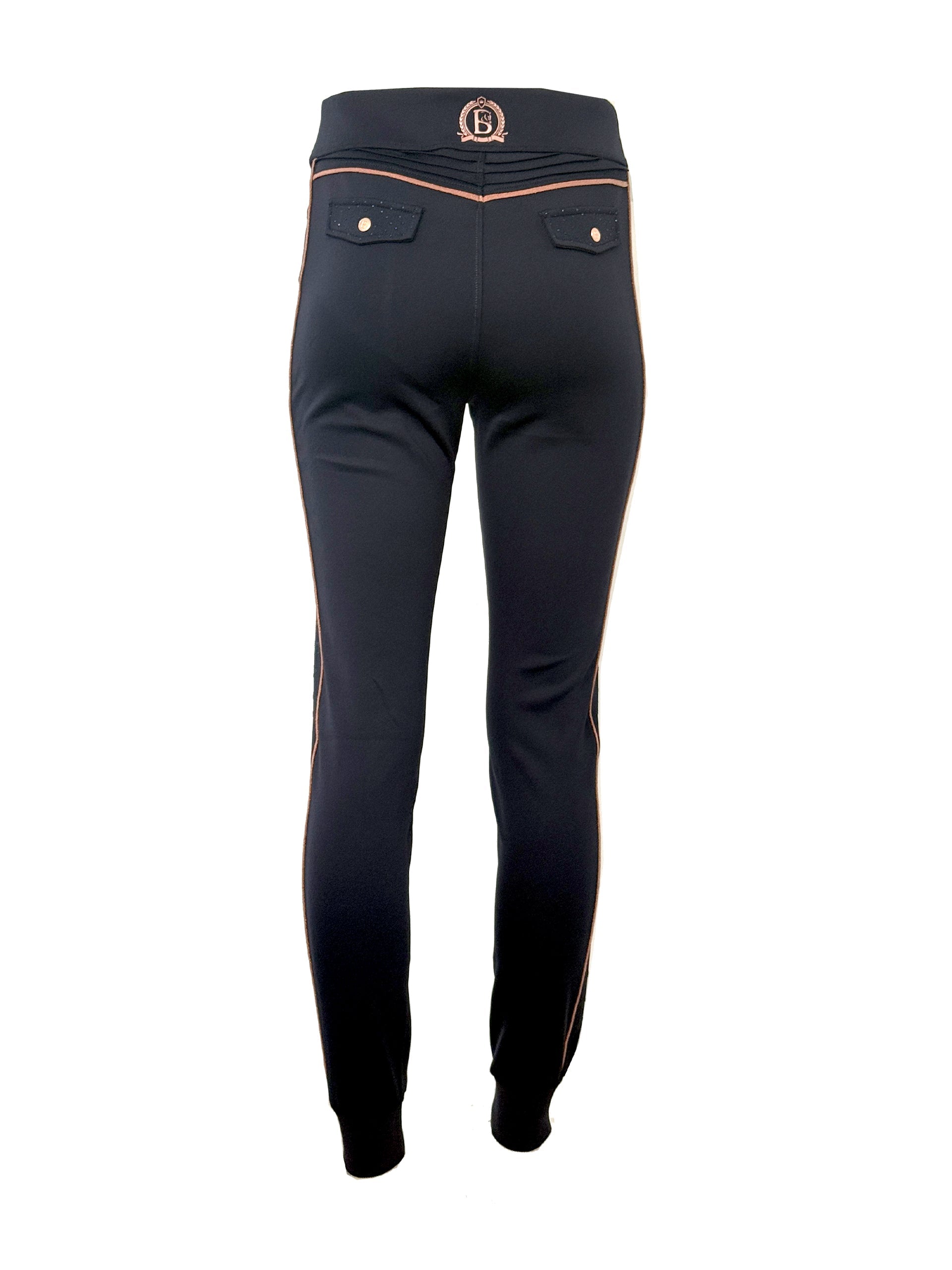 Kids Chelsea Crystal in Navy Lounge Trousers