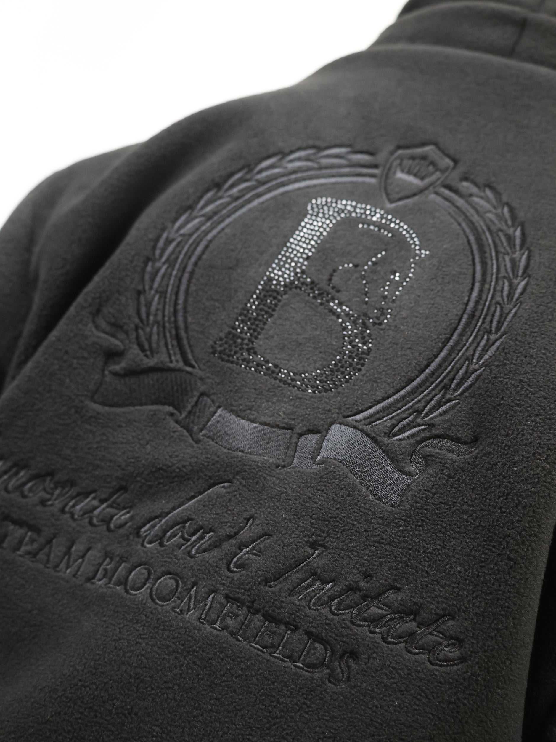 Selena Black Fleece Jacket