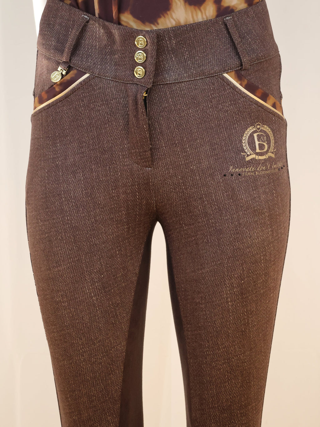 Kids Leopard & Brown Breeches
