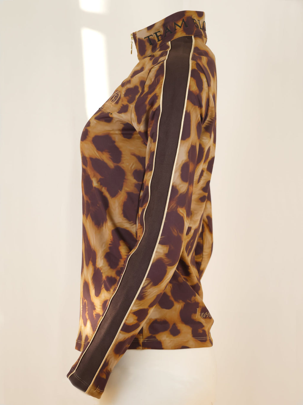 Kids Leopard Print Long Sleeve Base Layer